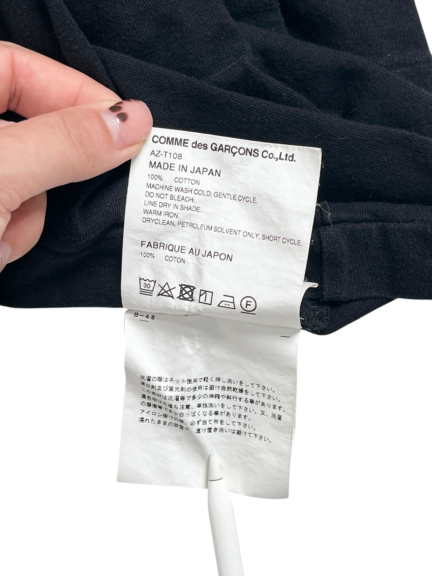 Play Comme Des Garçons T-shirt - Talla S