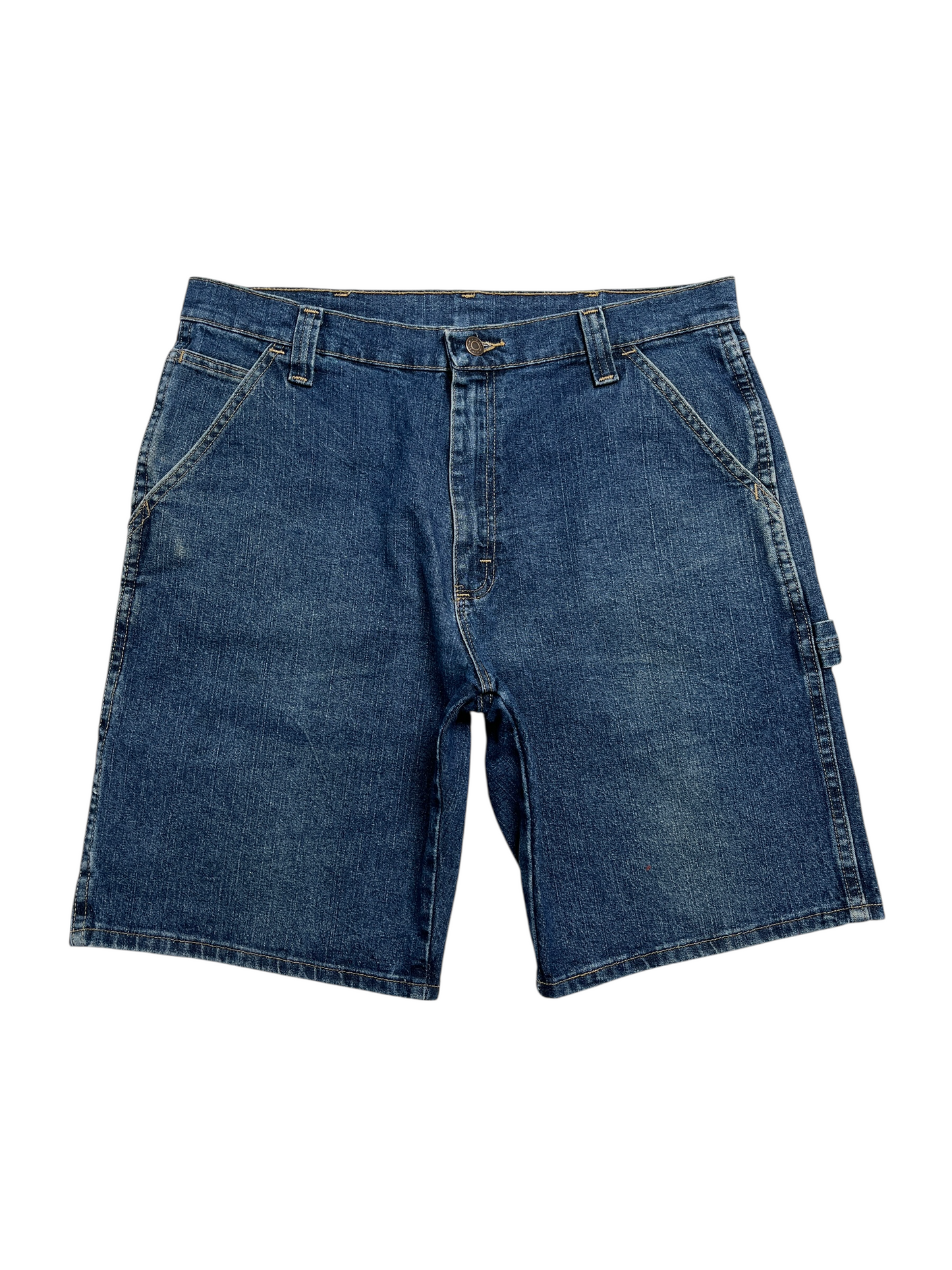 Vintage Wrangler Carpenter Denim Short Azul - Talla W35