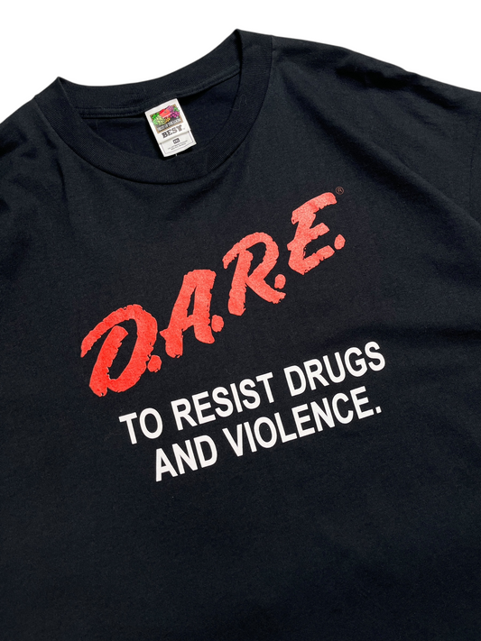 1990s D.A.R.E. “To Resist Drugs And Violence” T-shirt - Talla XXL