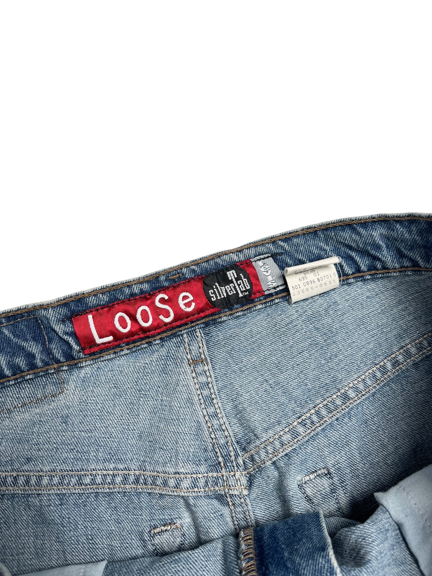 1990s Levi’s Silver Tab Loose denim Pant Azul - Talla 34