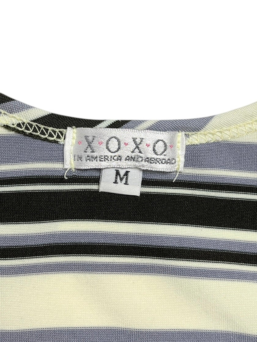 Y2K X.O.X.O Top Tank Rayas - Talla S/M