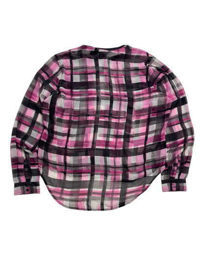 Harley Davidson Blusa Cuadros Rosados - Talla 2XL