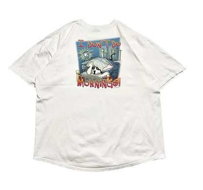 2002 Big Dogs I Don’t Do Mornings T-shirt - Talla XXL