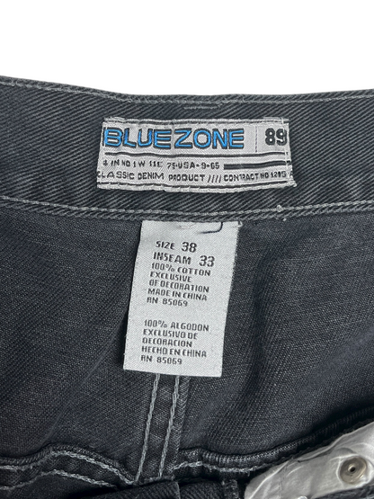 Blue zone Carpenter Denim Pant Negro - Talla 37