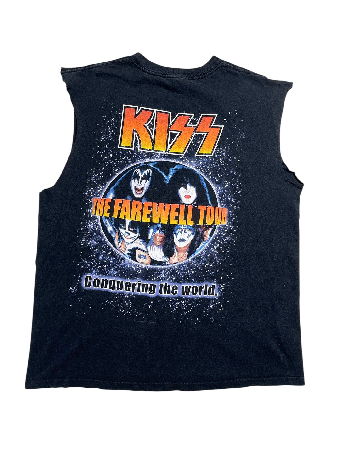 2000 KISS “The Farewell Tour” Tank Top - Talla XL