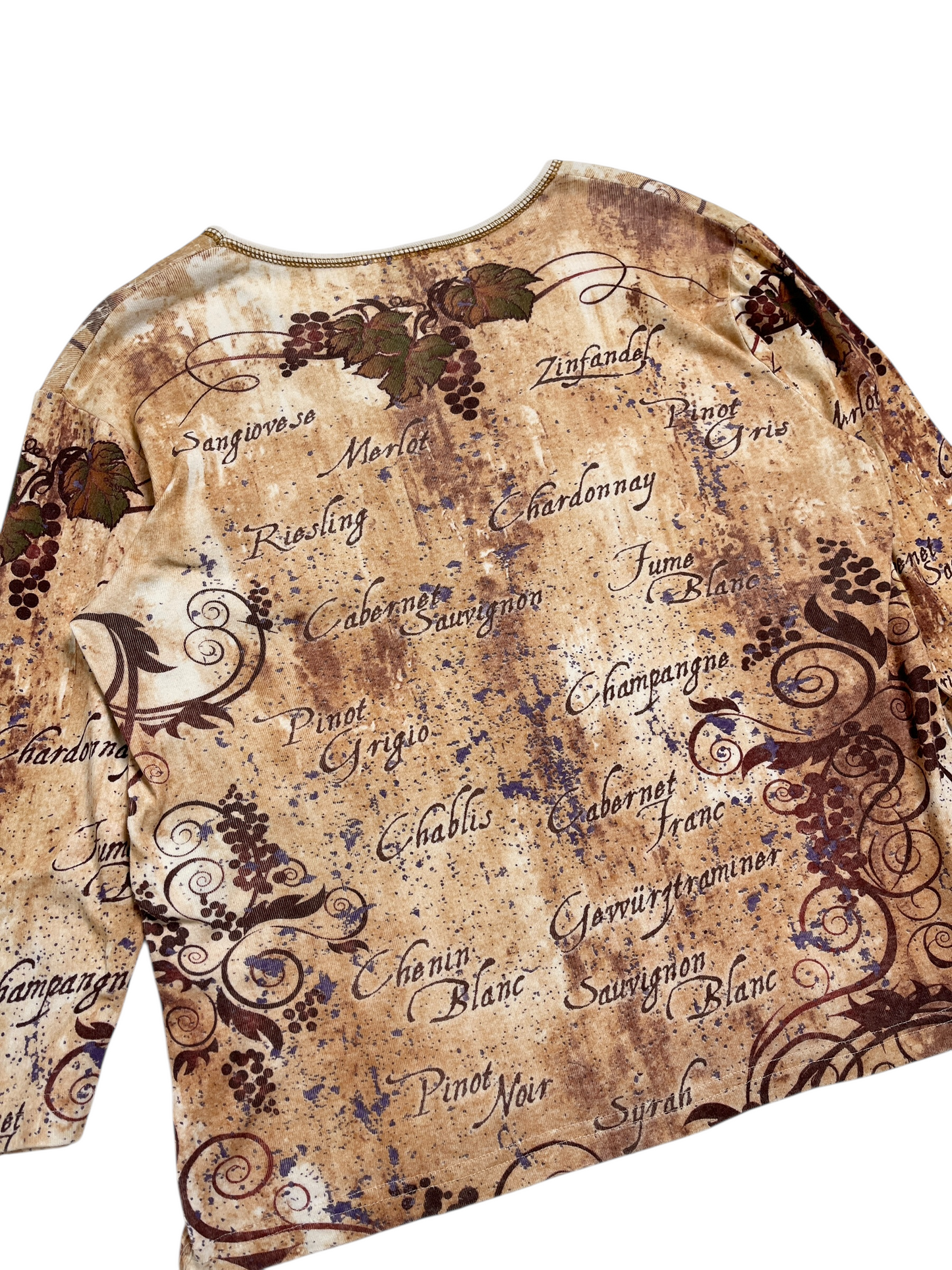 Y2K Cactus Bay manga 3/4 Top - Talla M/L