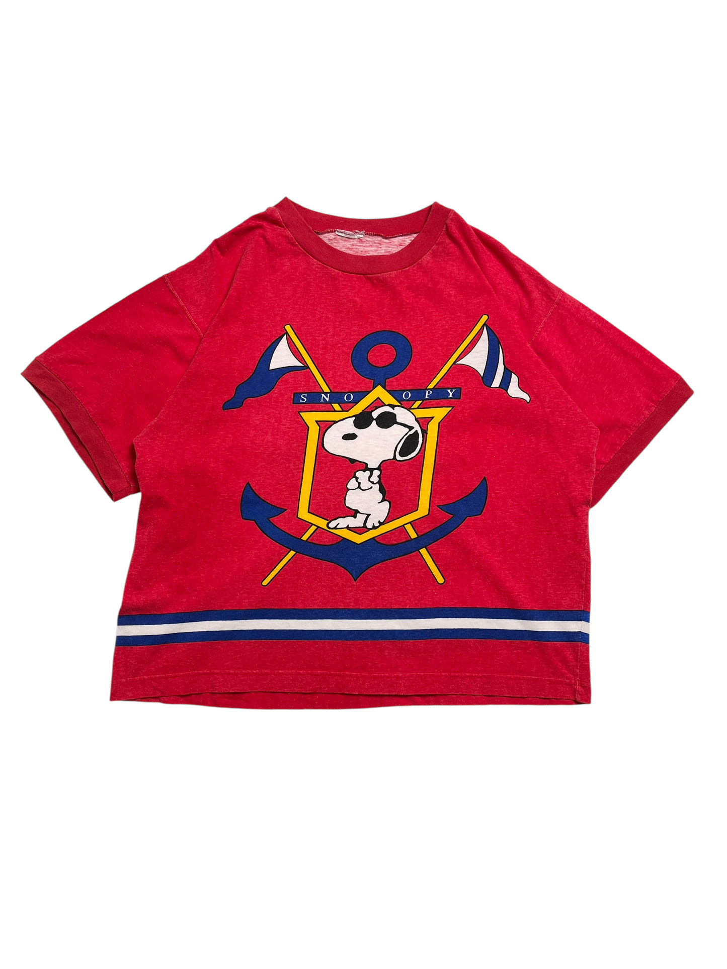1990s Snoopy T-shirt - Talla L (Boxy Fit)
