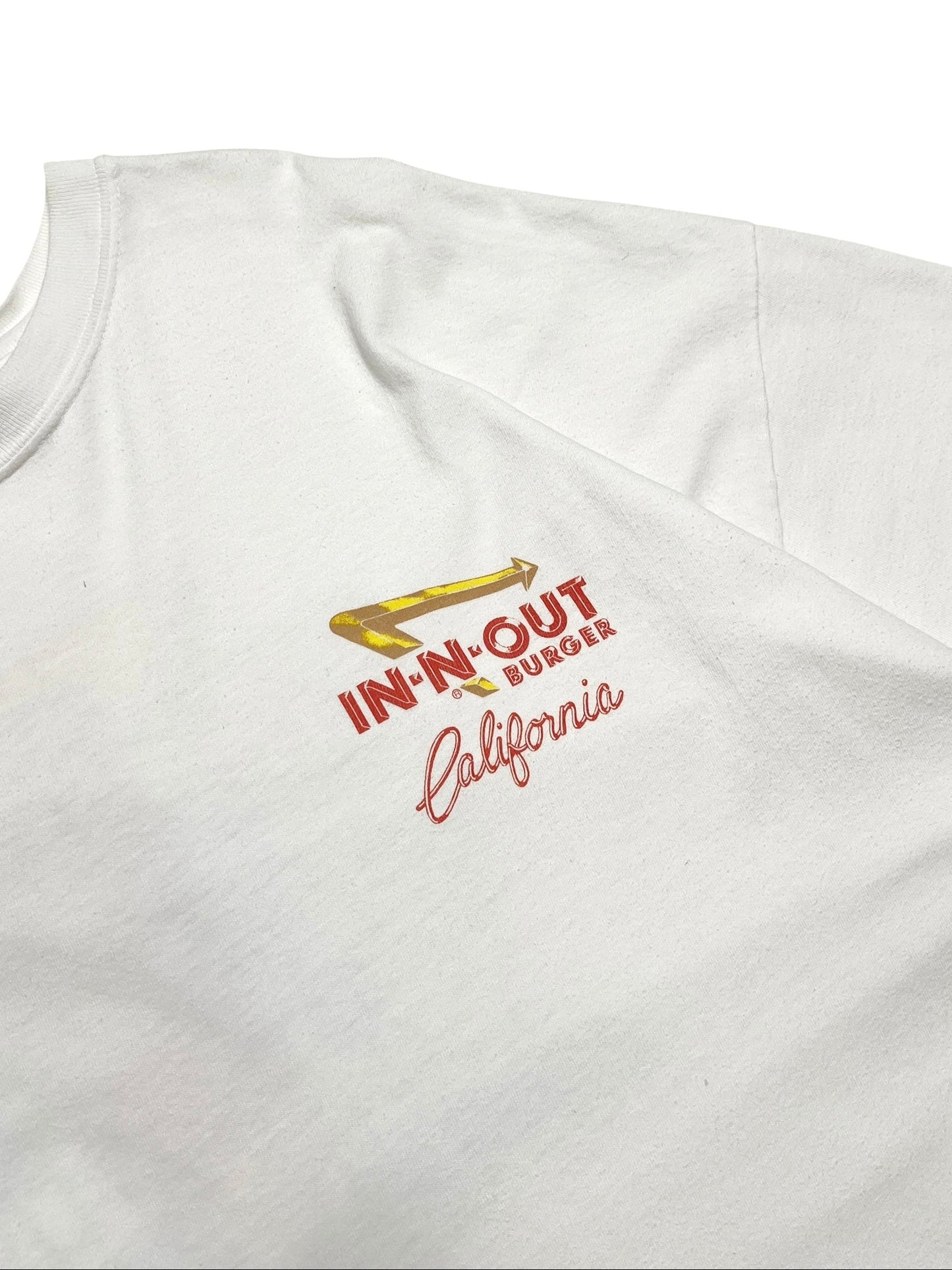 2001 In N Out Burger California Map t-shirt - Talla XXL