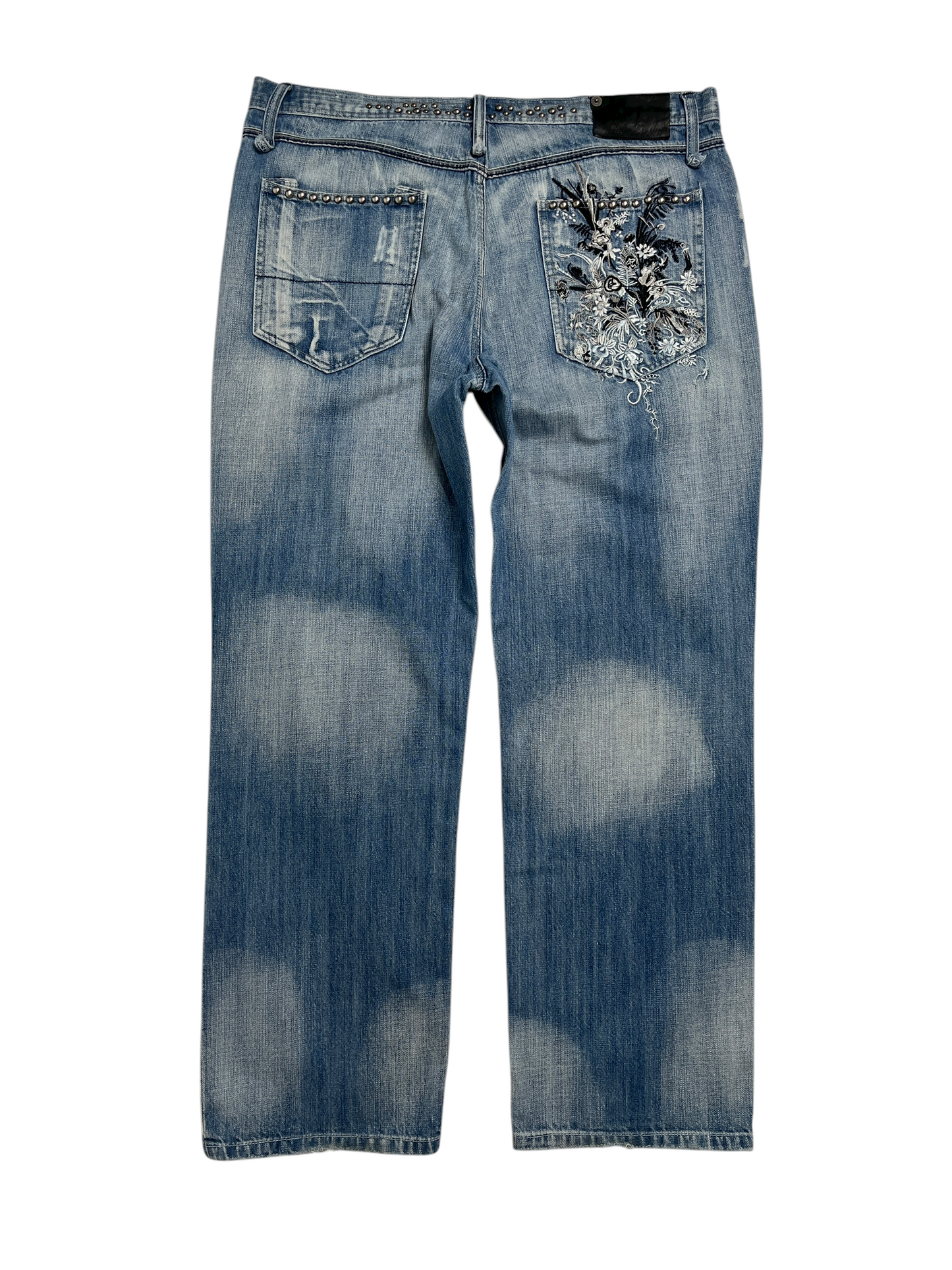 Y2K Artful Dodger Denim Baggy Pant azul- Talla 40