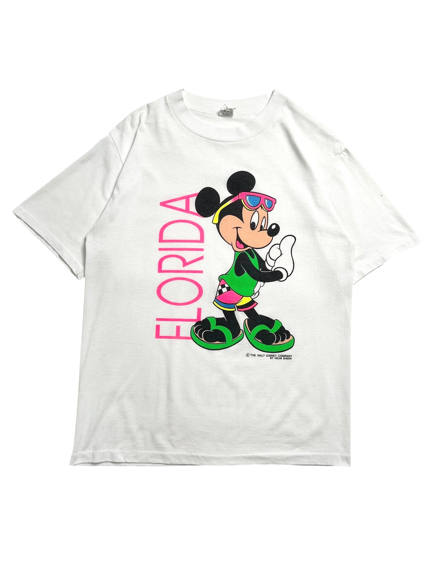 1990s Mickey “Florida” T-shirt - Talla M