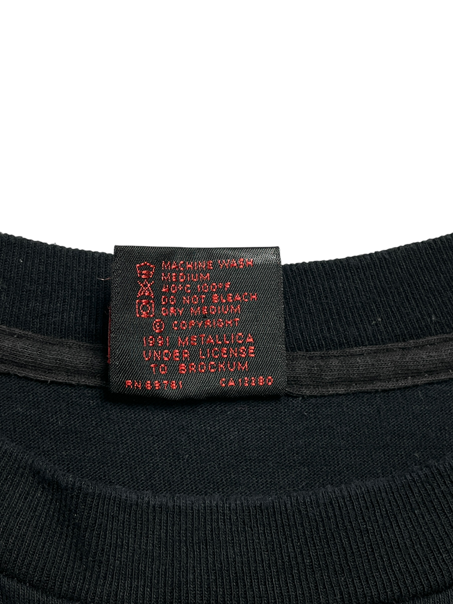 1992 Metallica Birth School Death - Talla XL