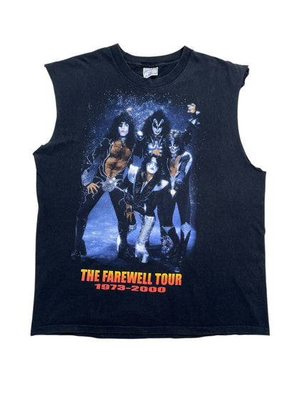 2000 KISS “The Farewell Tour” Tank Top - Talla XL