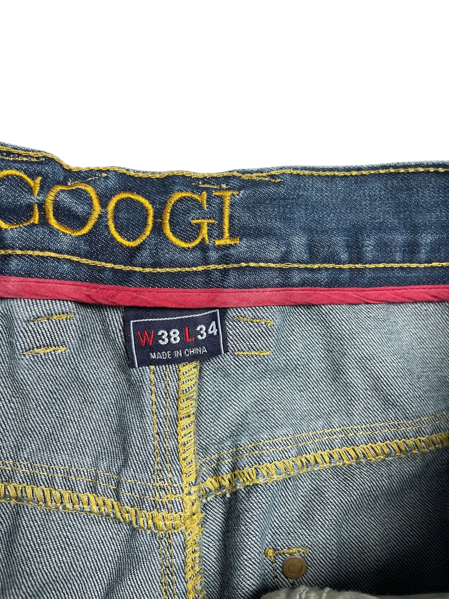 Y2K Coogi Baggy Denim Pant Azul- Talla 41