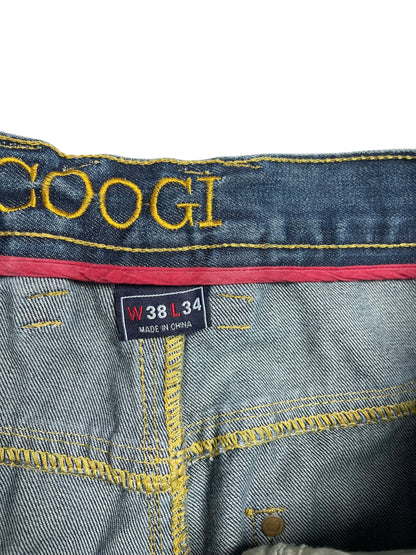 Y2K Coogi Baggy Denim Pant Azul- Talla 41