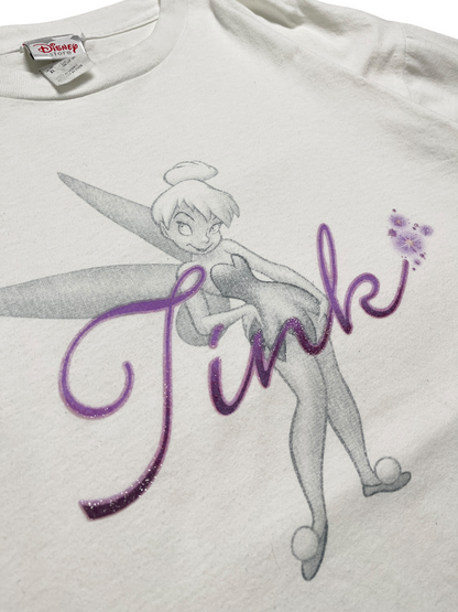 1990s Tinkerbell Walt Disney T-shirt - Talla XL