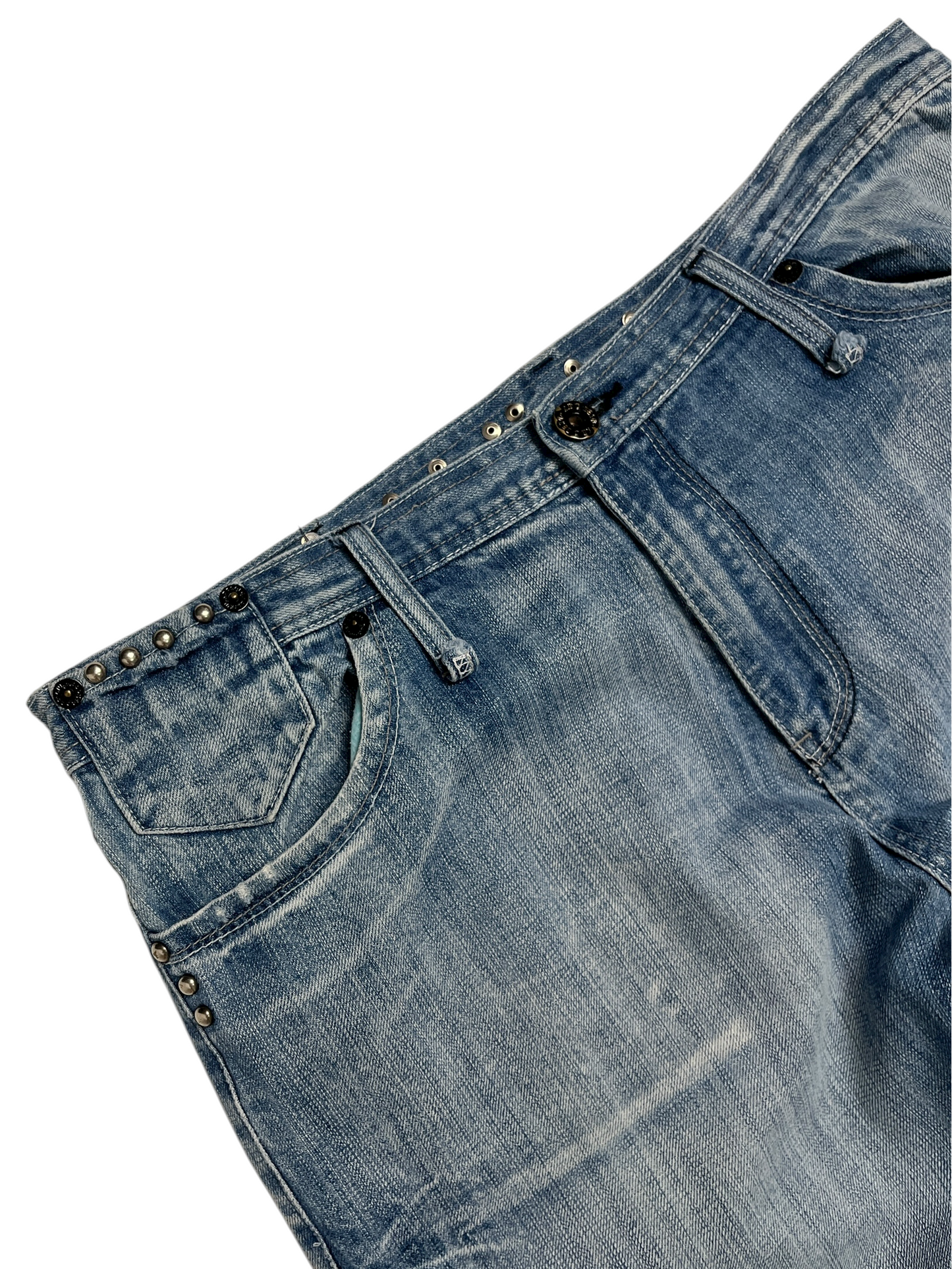 Y2K Artful Dodger Denim Baggy Pant azul- Talla 40