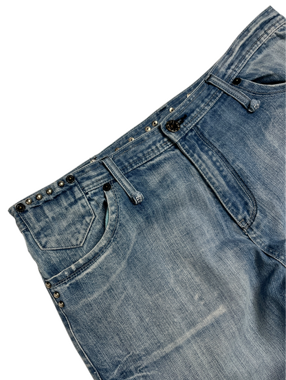 Y2K Artful Dodger Denim Baggy Pant azul- Talla 40