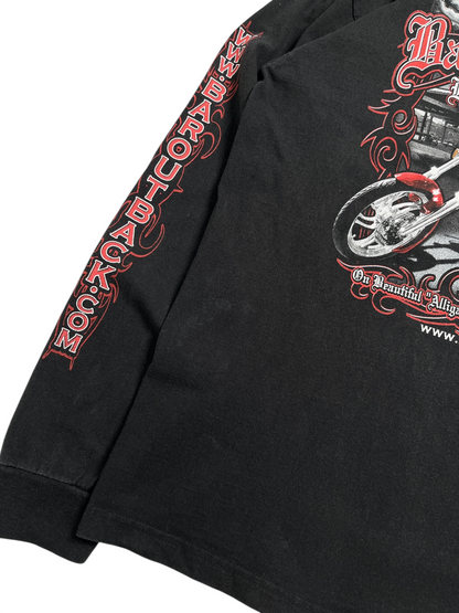 2007 Bike Week Manga Larga T-shirt - Talla L