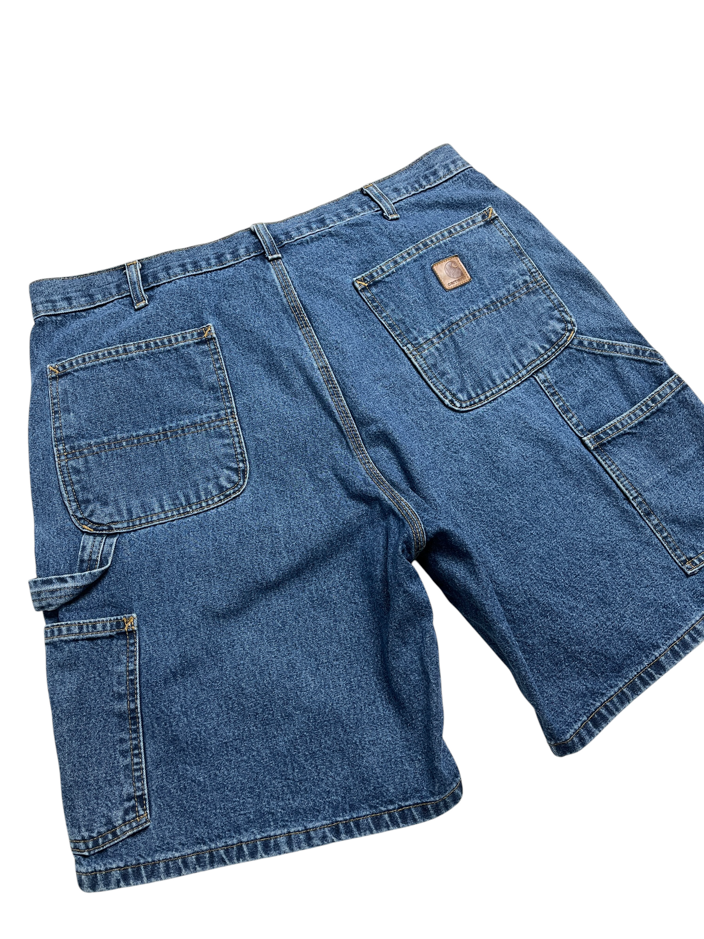 Carhartt Carpenter Denim Short Azul - Talla 38