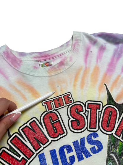 2002/2003 The Rolling Stones Licks World Tour T-shirt - Talla XL