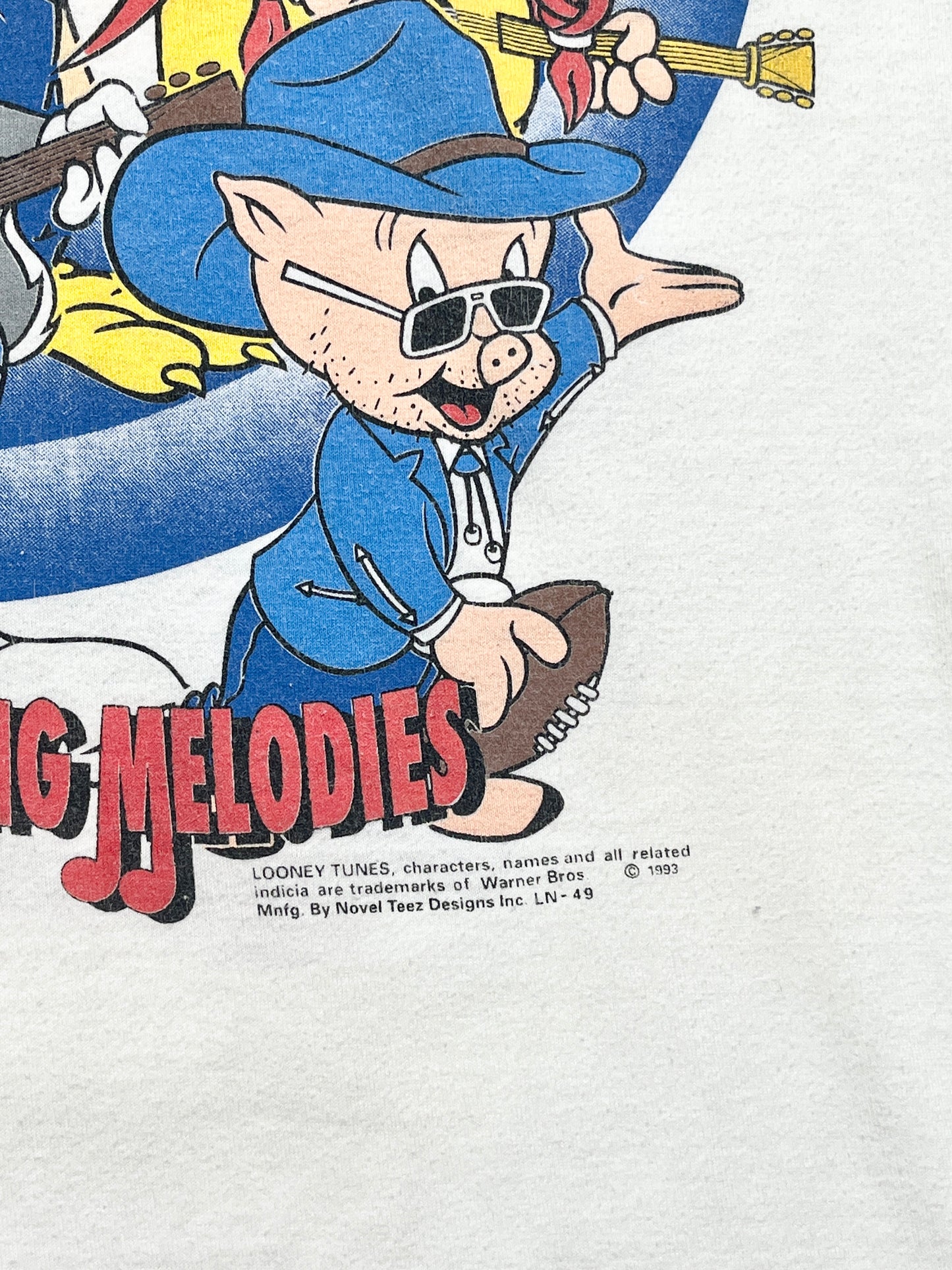 1993 Country Tunes T-shirt - Talla XL