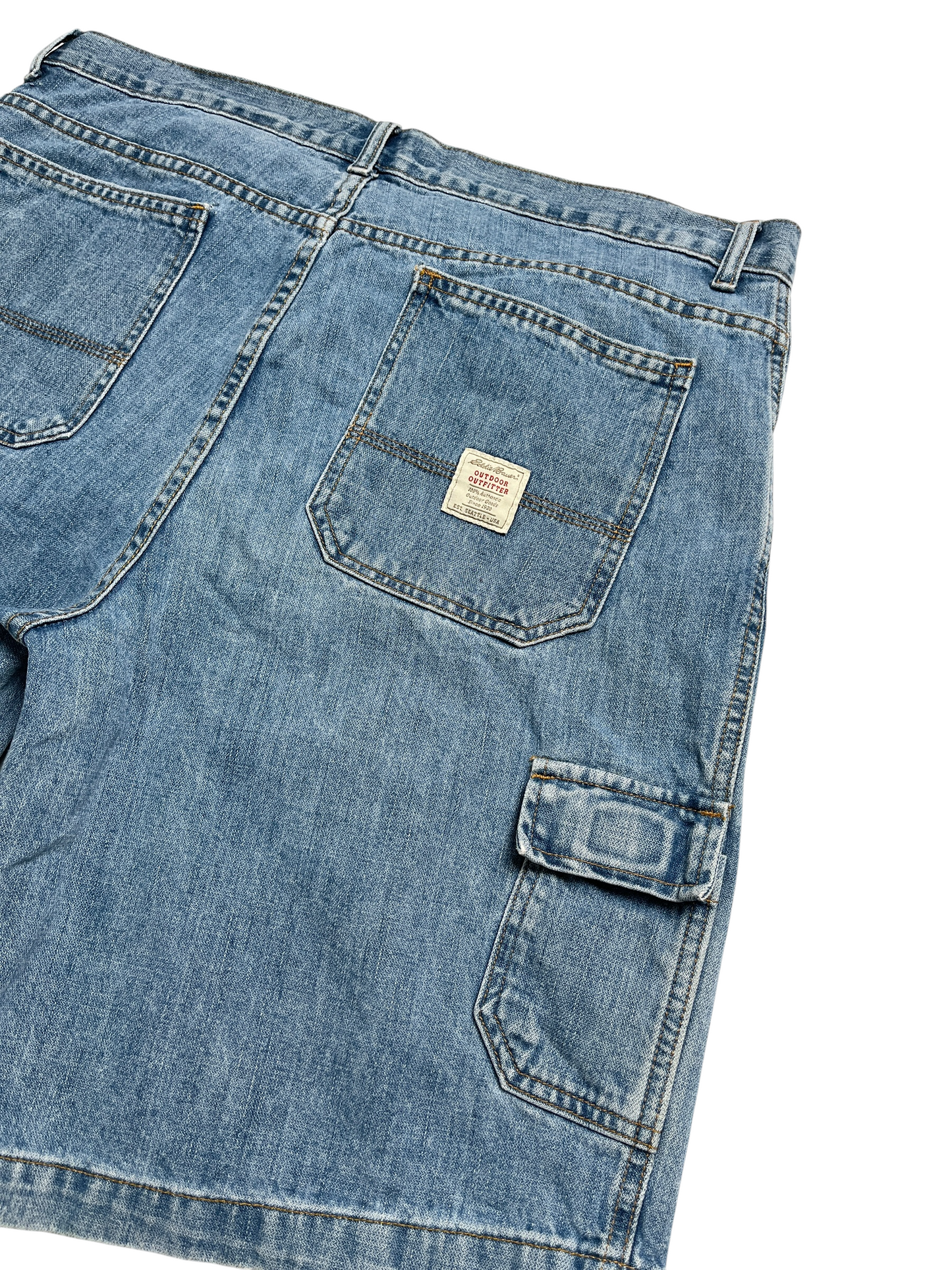 Eddie Bauer Denim Short Azul - Talla 38