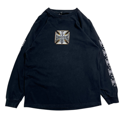 1990s West Coast Choppers Manga Larga T-shirt - Talla L