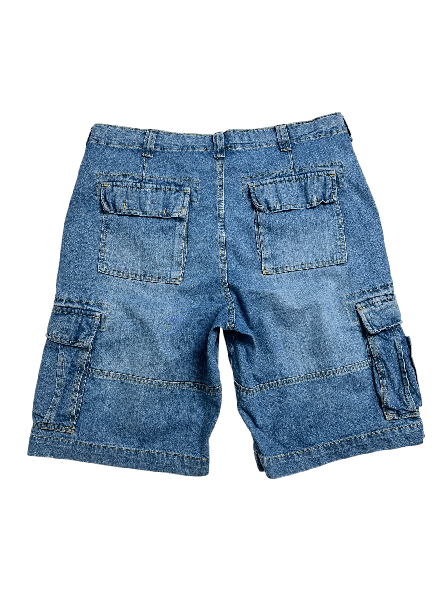 Paco Jeans Cargo Denim Short Azul - Talla 38