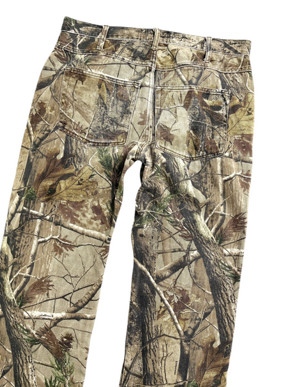 Realtree Camuflaje Double Knee Pants - Talla 35