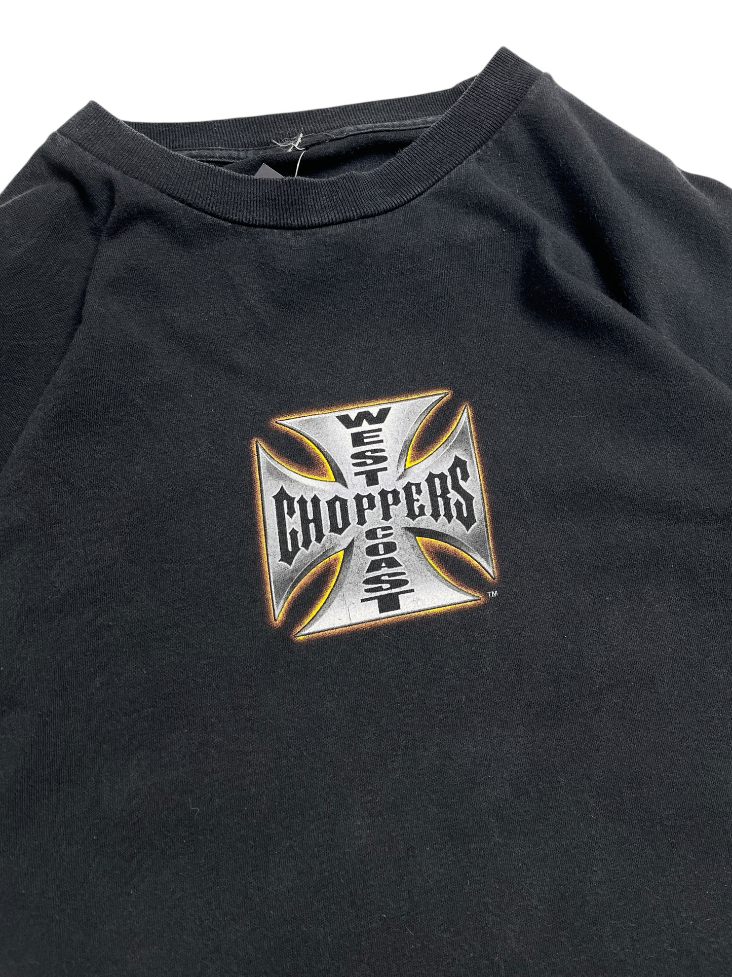 1990s West Coast Choppers Manga Larga T-shirt - Talla L