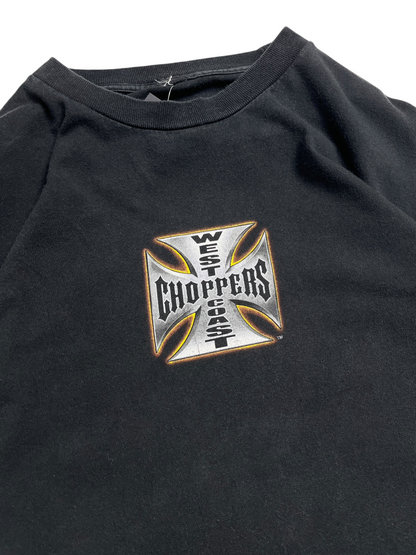 1990s West Coast Choppers Manga Larga T-shirt - Talla L