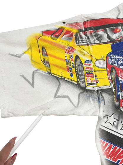 1999 NASCAR Dale Jarrett T-Shirt - Talla L