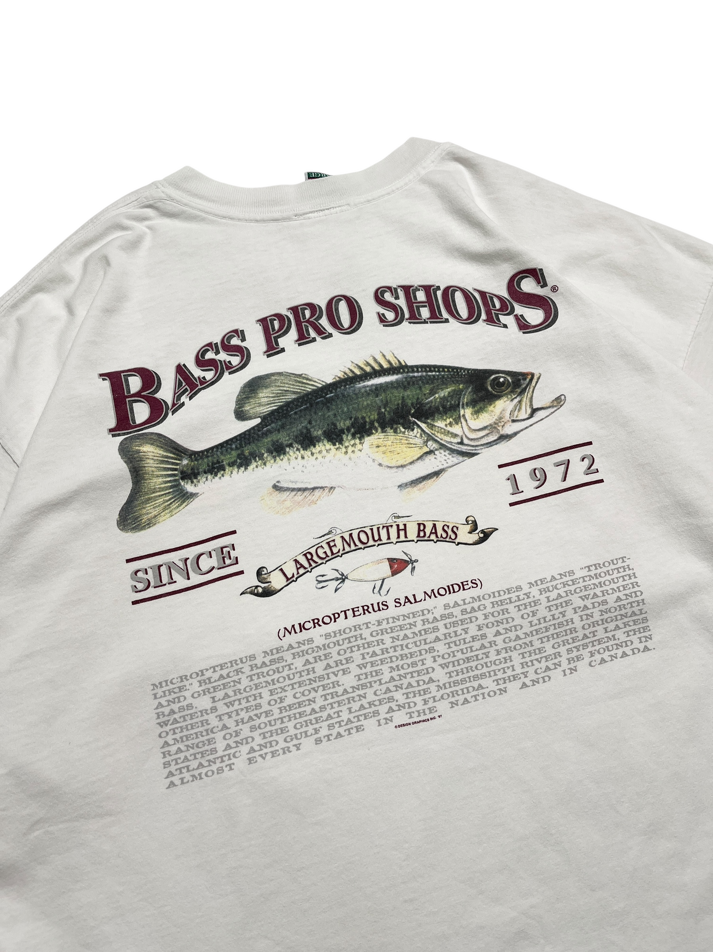 1997 Bass Pro Shops T-shirt - Talla XL