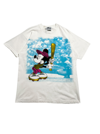 1990s Mickey By Jerry Leigh T-shirt - Talla L