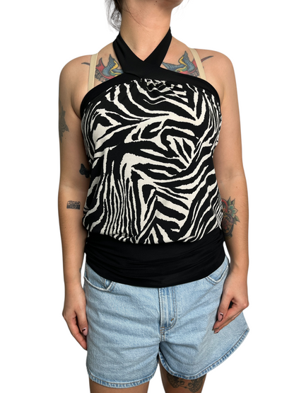 Y2K white house top - Talla S/M