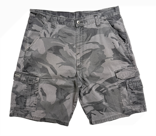 Wrangler Cargó Camuflaje Short gris - Talla W36