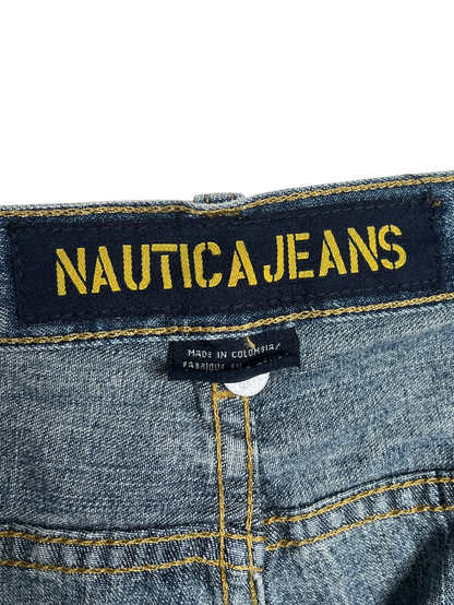 2000s Nautica Denim Short Azul - Talla  40