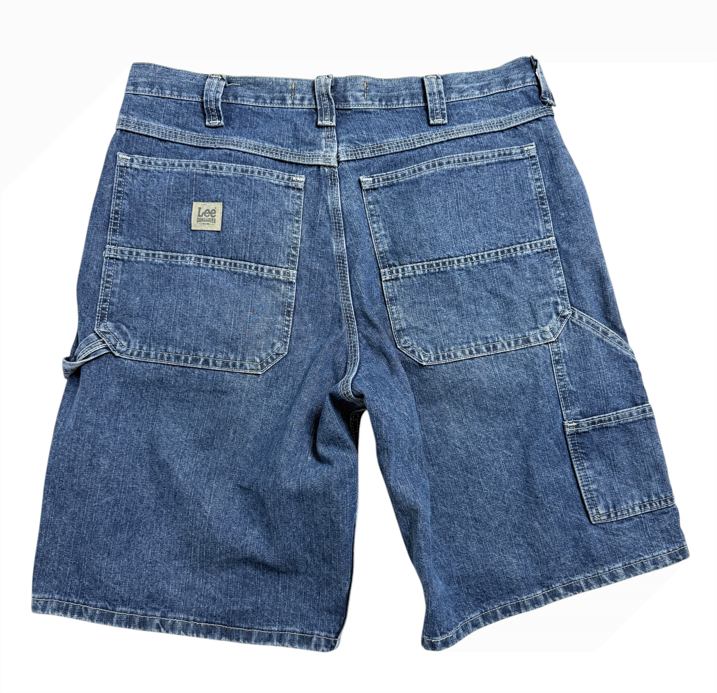 Lee Dungarees Carpenter Denim Short Azul - Talla W36