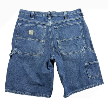 Lee Dungarees Carpenter Denim Short Azul - Talla W36