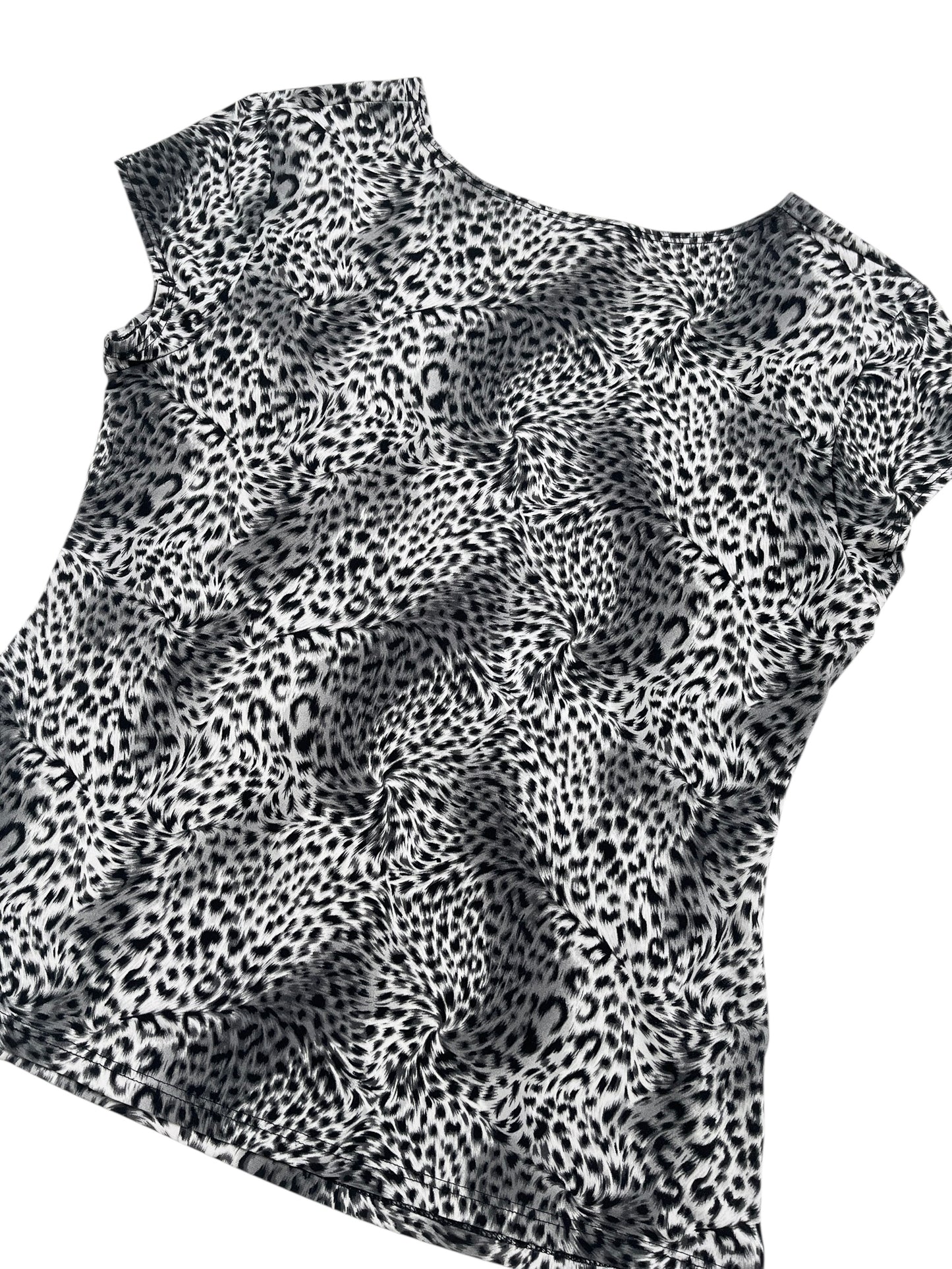 Y2K Notations Top Cruzado Animal Print - Talla L/XL
