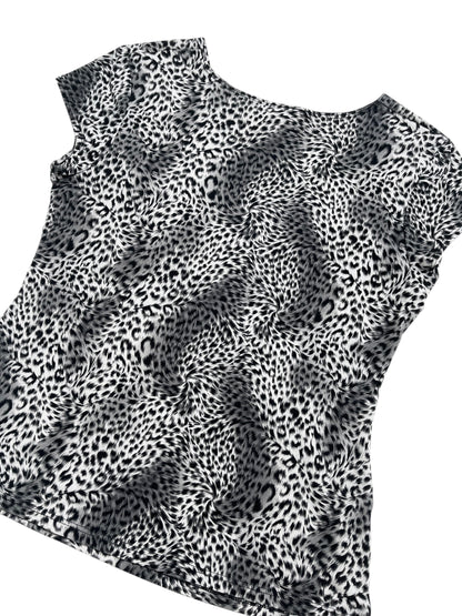 Y2K Notations Top Cruzado Animal Print - Talla L/XL