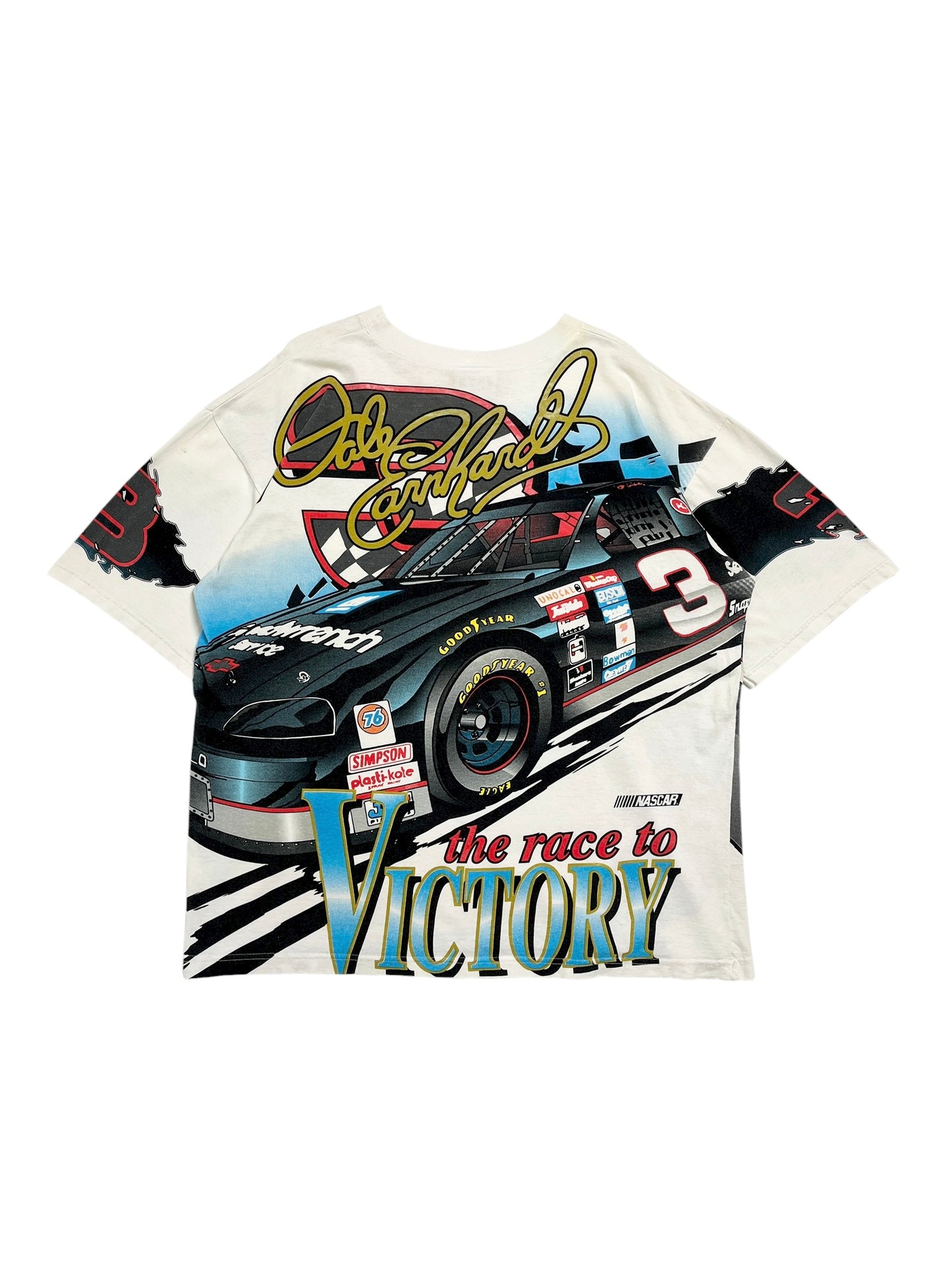1990s NASCAR Dale Earnhardt Intimidator T-Shirt - Talla XXL