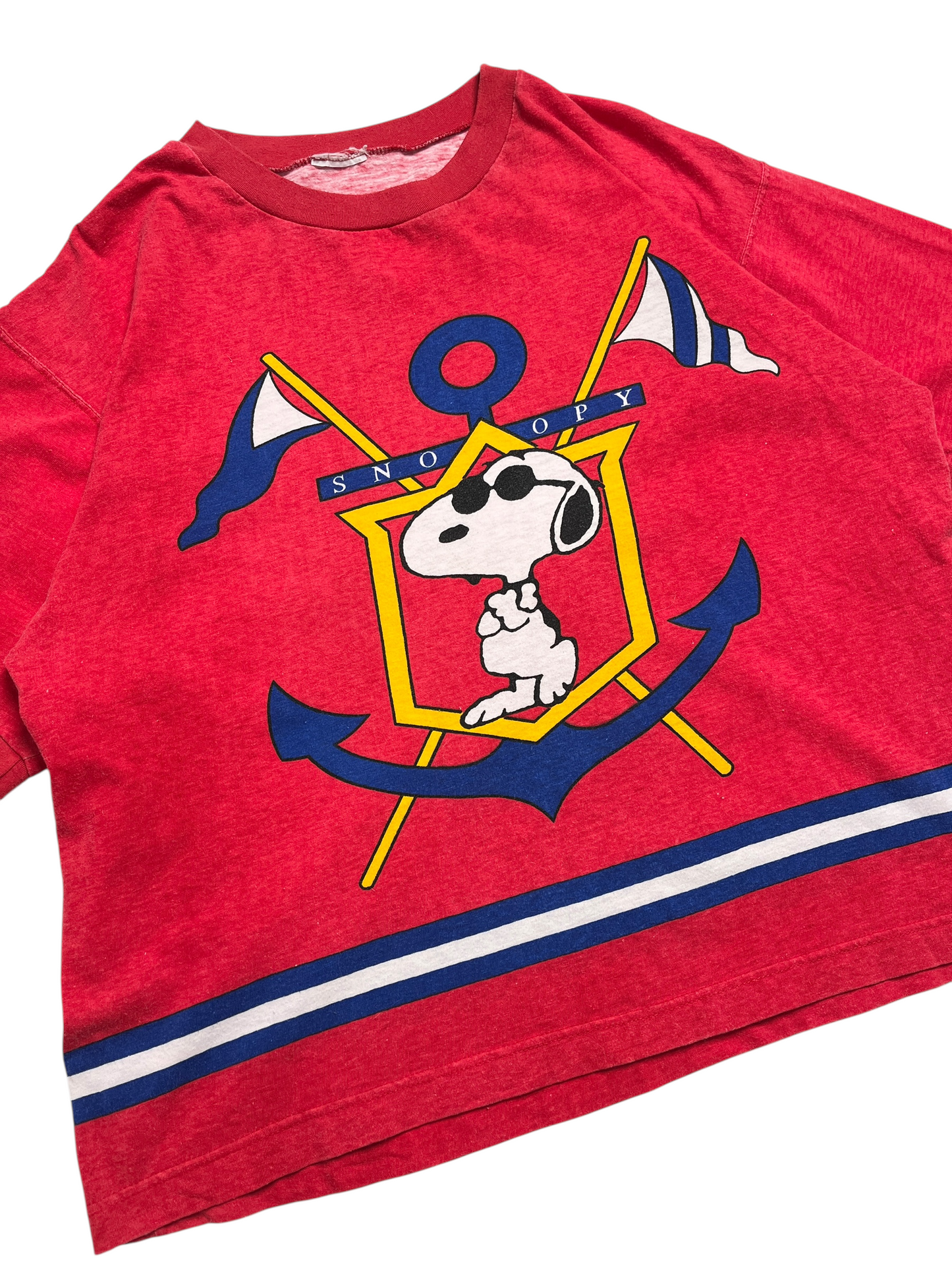 1990s Snoopy T-shirt - Talla L (Boxy Fit)