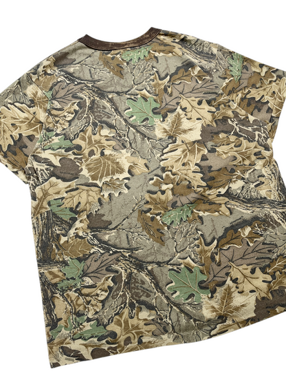 1990s Camuflaje T-shirt - Talla M