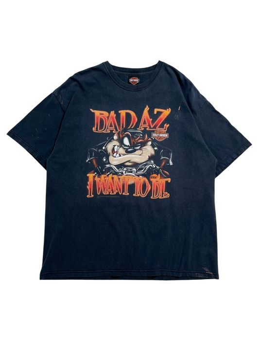 2004 Harley Davidson x Looney Tunes “Badaz I Want To Be” T-shirt - Talla XL
