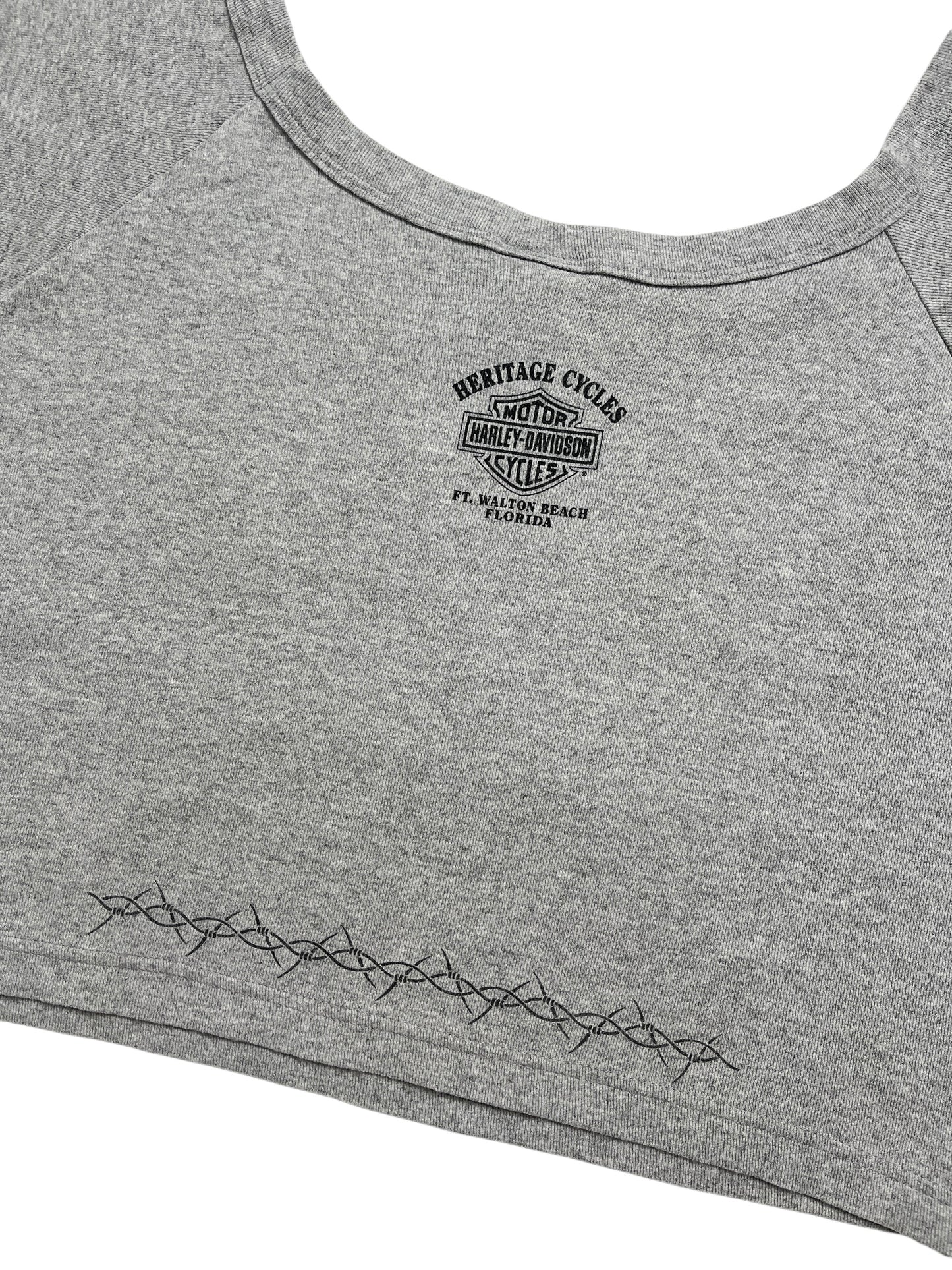 2002 Harley Davidson Crop Top - Talla XL
