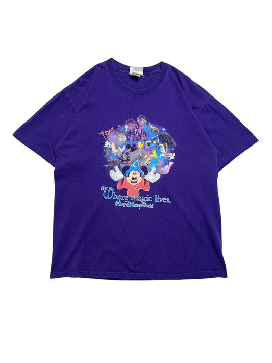 1990s Walt Disney World T-shirt - Talla L