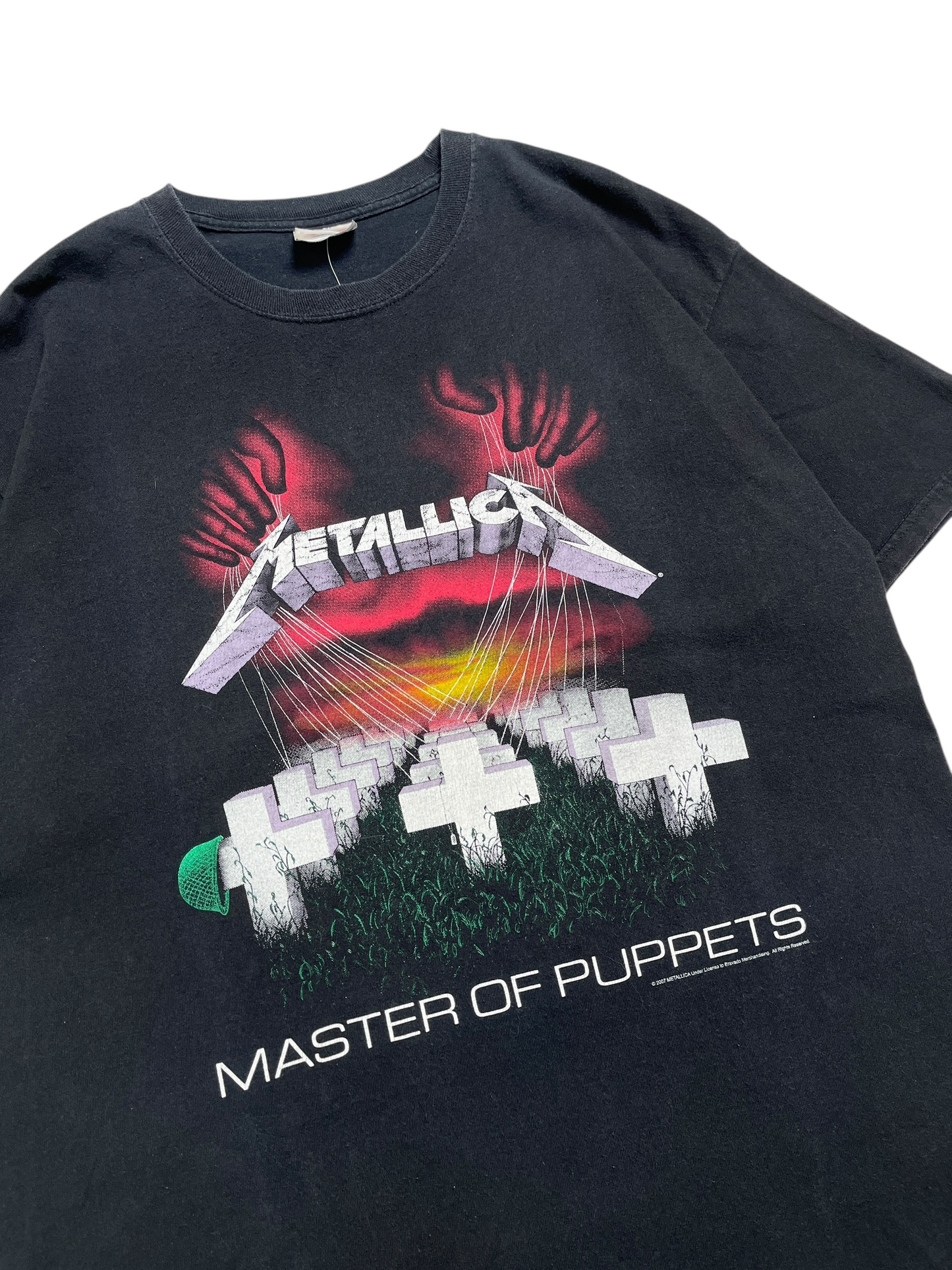 2007 Metallica Master Of Puppets T-Shirt - Talla L