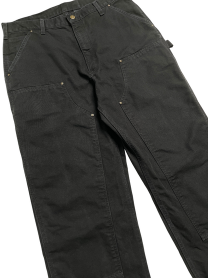 Carhartt Carpenter Double Knee Pant Negro - Talla 36