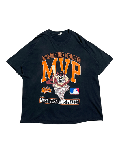 1993 TAZ x Baltimore Orioles MVP T-shirt - Talla XL